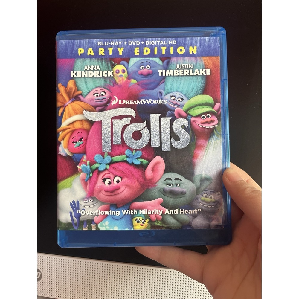 Trolls Party Edition DVD 2017 Justin‎ Timberlake Anna Kendrick